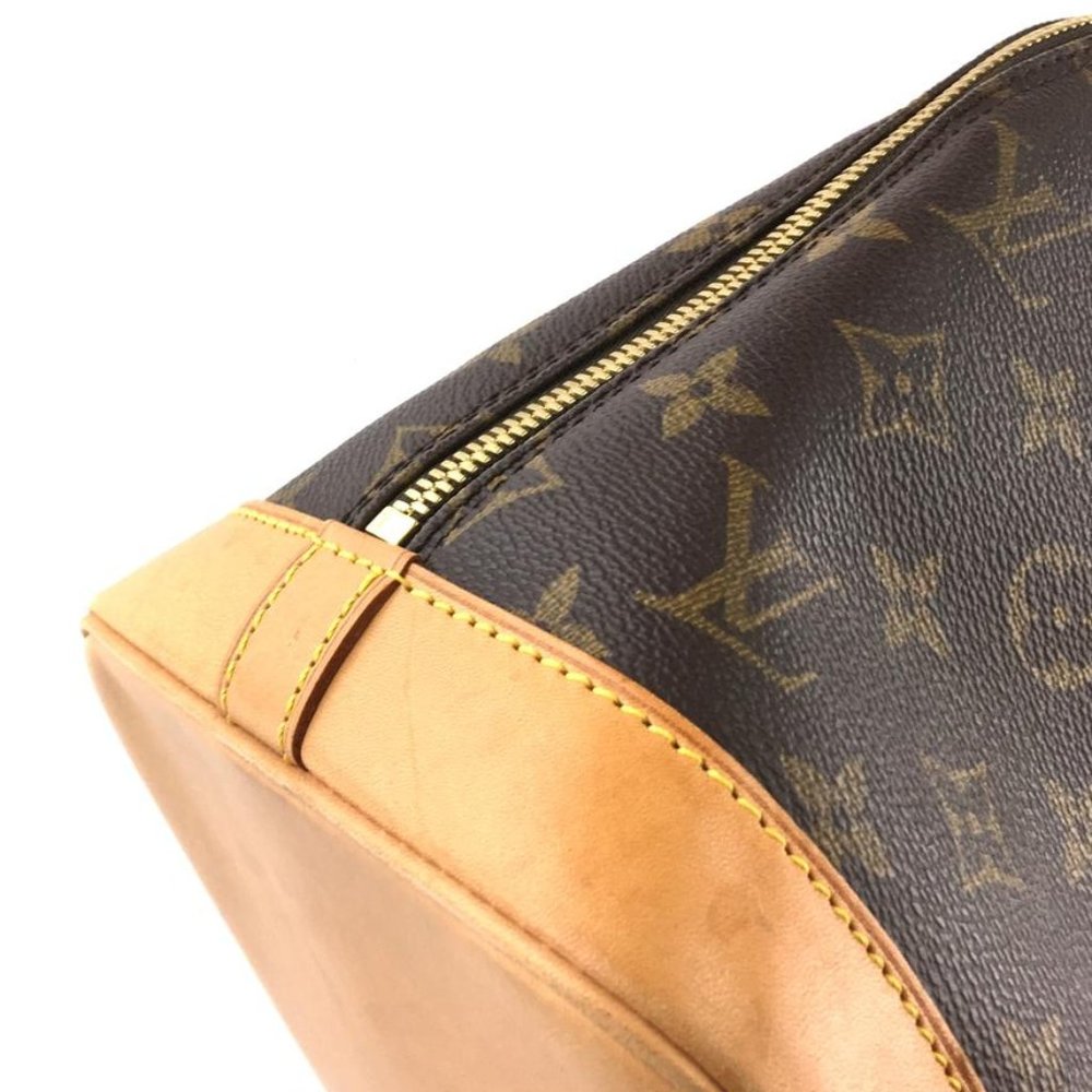 Louis Vuitton Alma Monogram Canvas Handbag Satchel - Picture 9 of 12